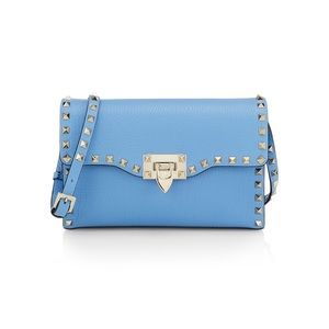 VALENTINO GARAVANI Small Rockstud Leather Shoulder Bag. Dust bag and card!!!